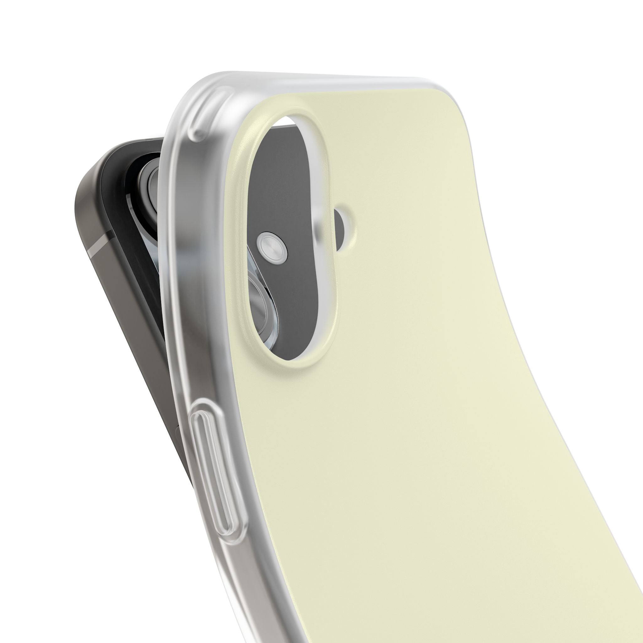 Light Yellow iPhone 16 - Flexi Phone Case