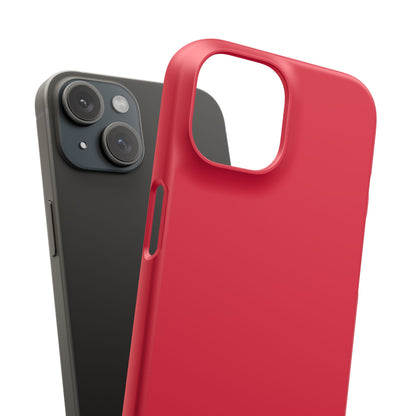 Crimson iPhone 15 - Slim Phone Case