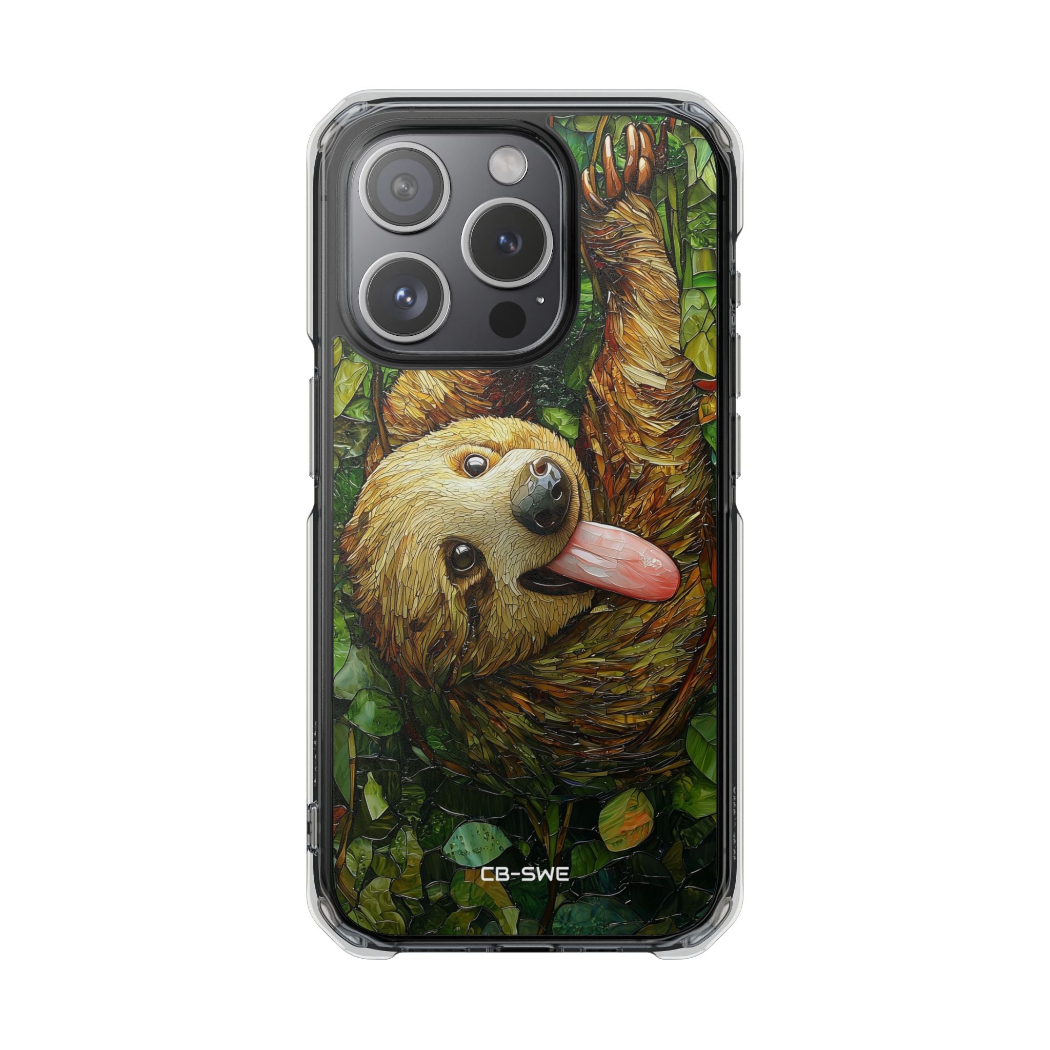 Sloth Hangs Playfully iPhone Case - Impact