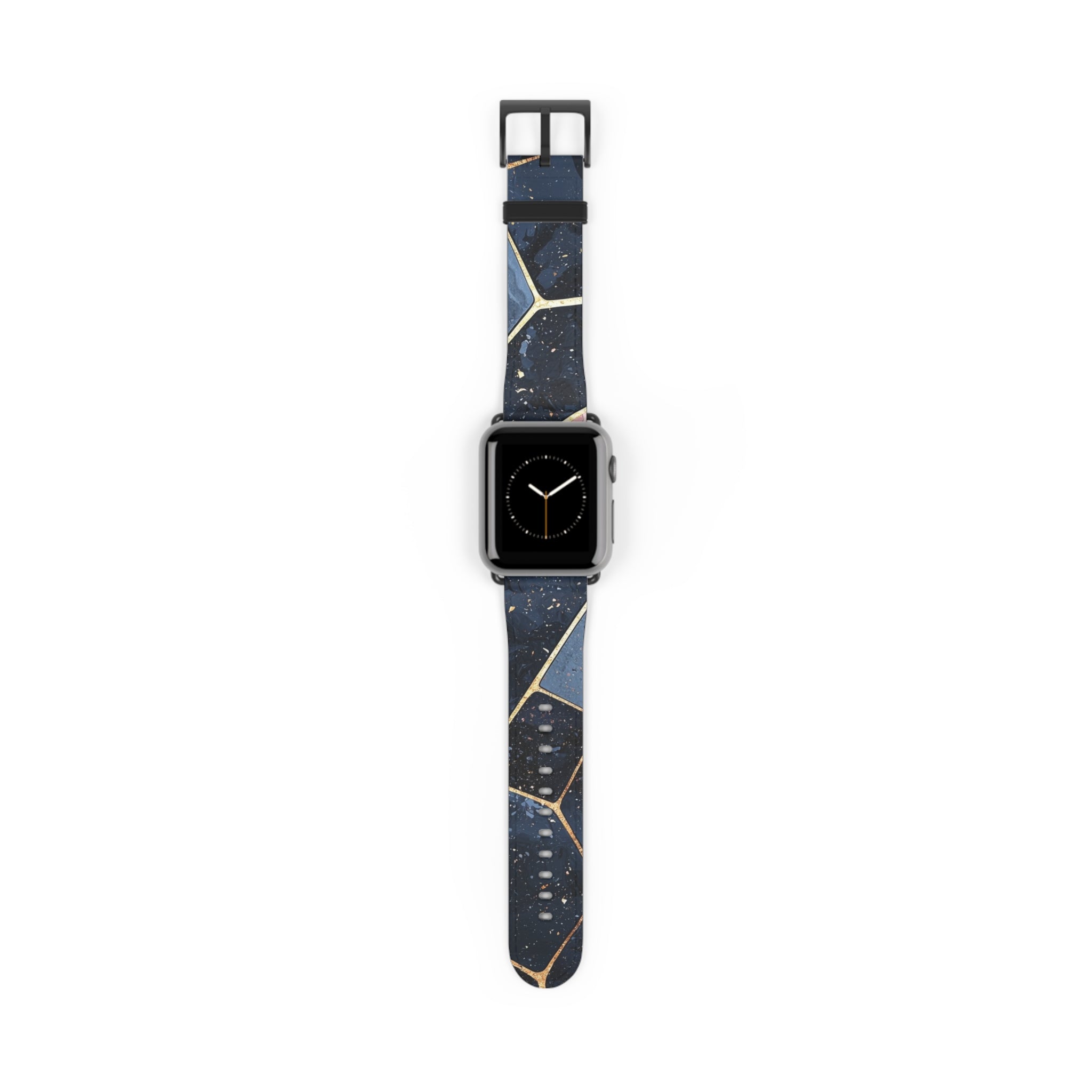 Golden Mosaic Navy - Watch Band
kultainen mosaiikki navy - ranneke