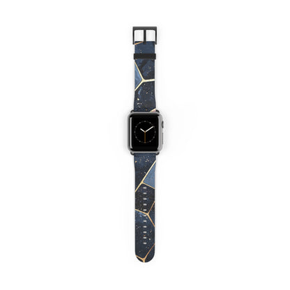Golden Mosaic Navy - Watch Band