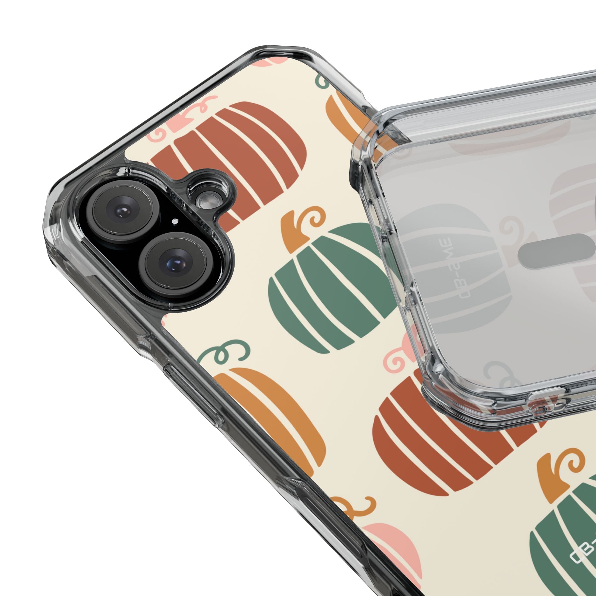 Whimsical Pumpkin Harmony iPhone Case - Impact