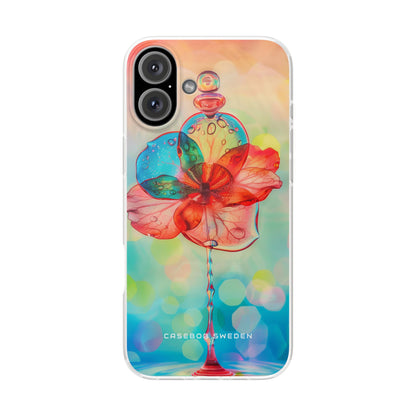 Ethereal Glass Flower iPhone 16 - Flexi Phone Case