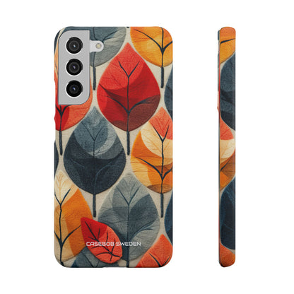 Autumn Leaf Design - Slim Samsung S22 Phone Case