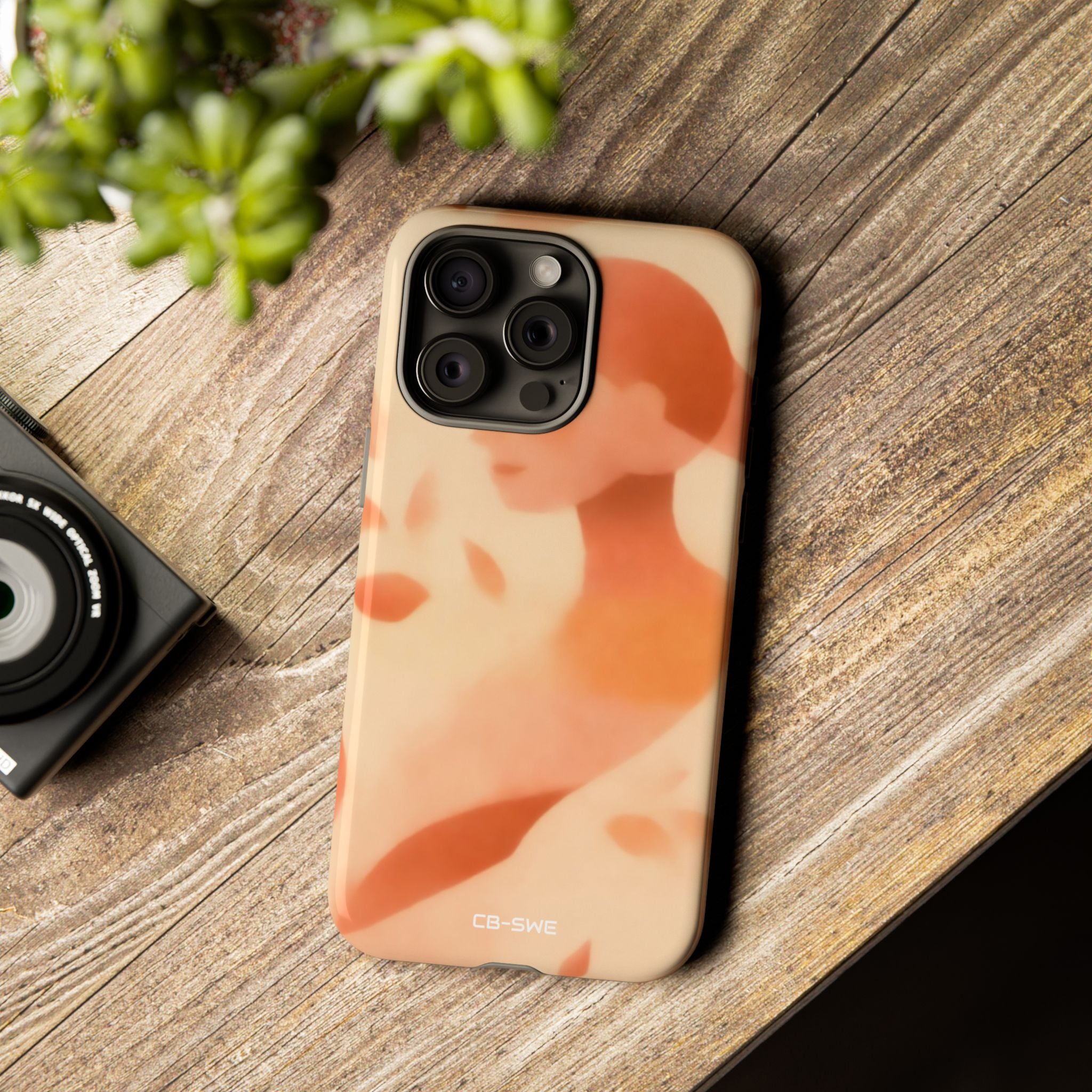 Leaf Embraces Woman - iPhone Case