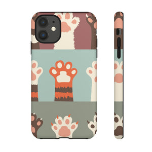 Vintage Cat Paw - Protective Phone Case