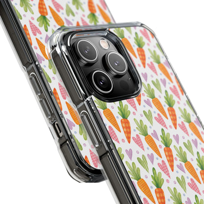 Carrots Embrace Hearts iPhone Case - Impact