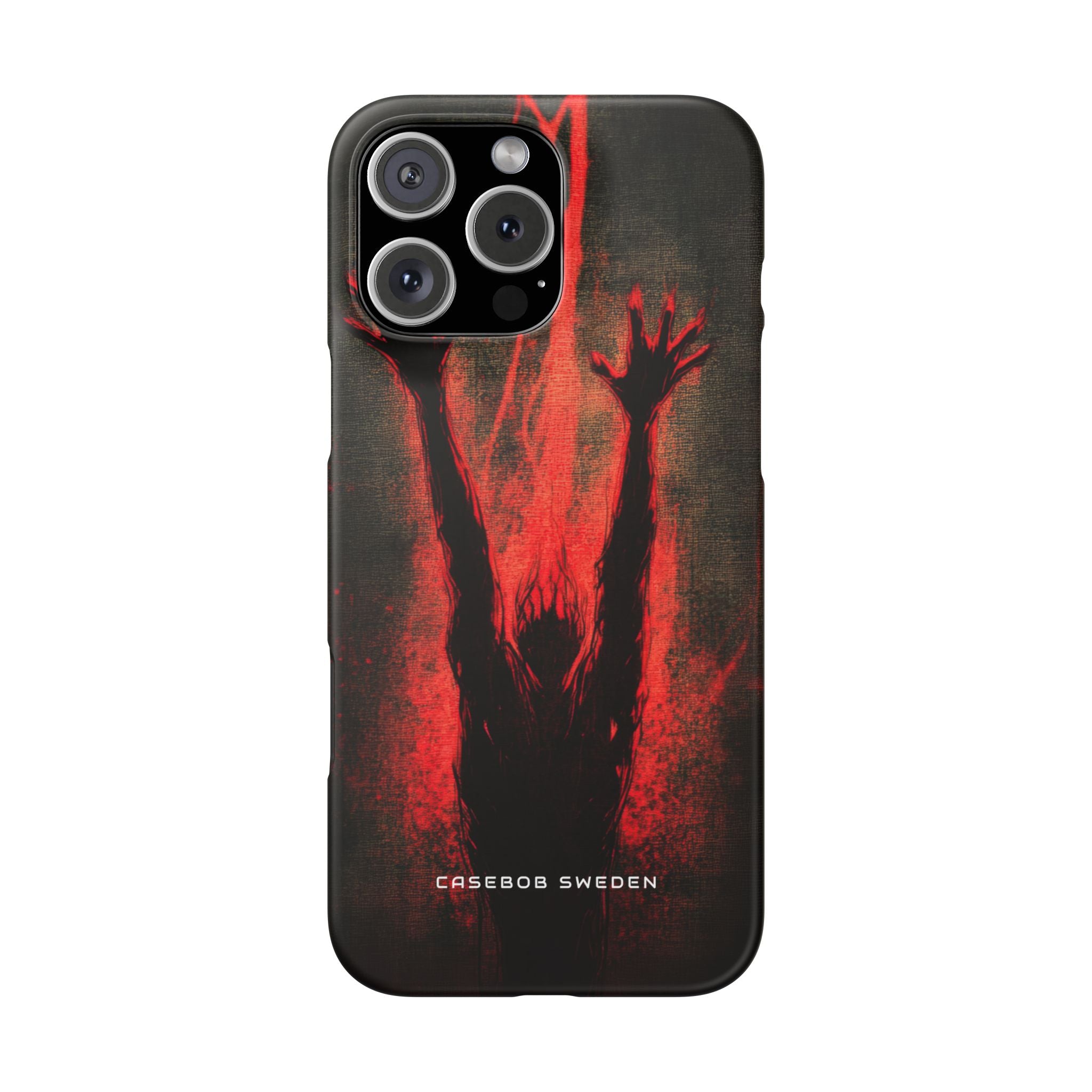 Gothic Crimson Ascension iPhone 16 - Slim Phone Case