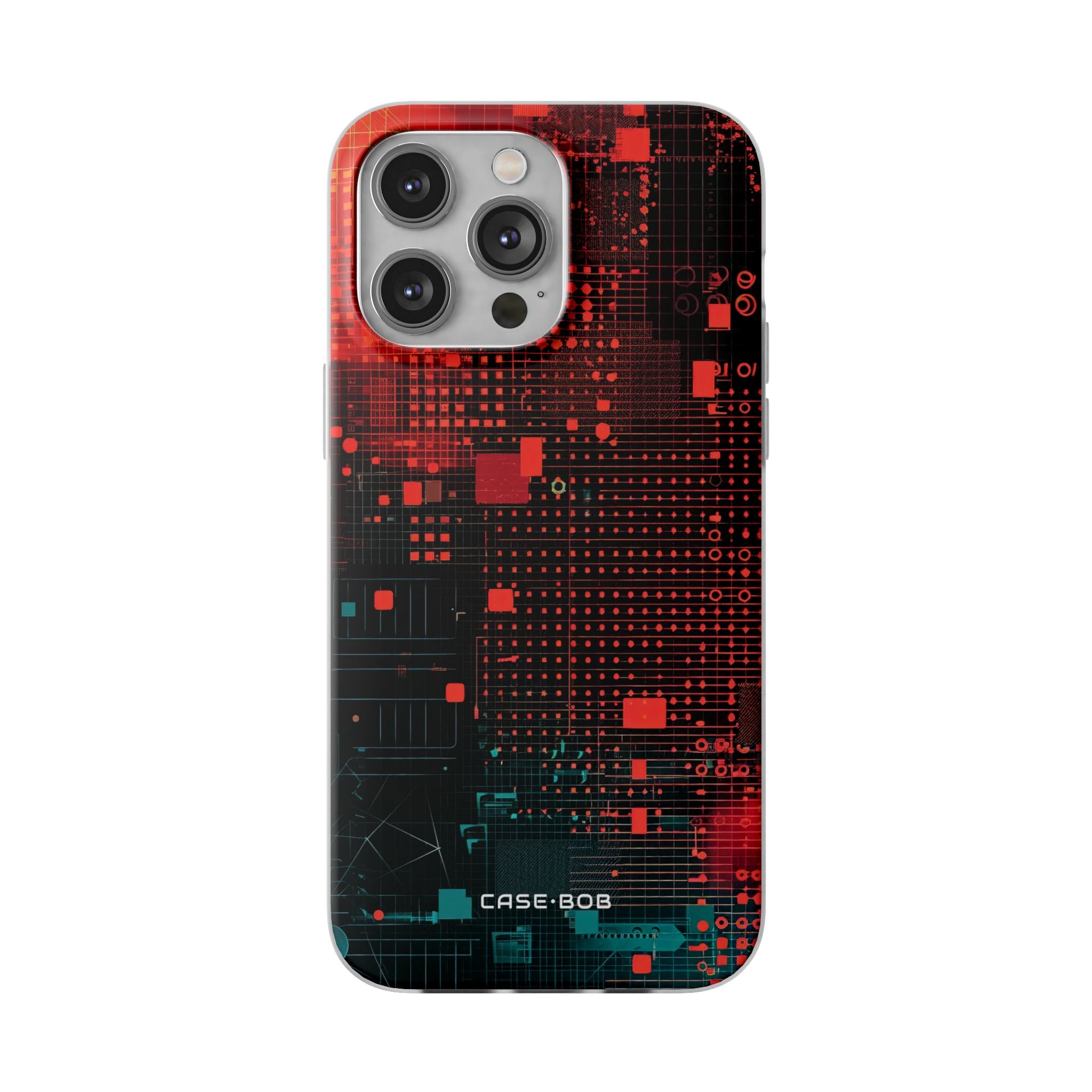 Grid Fusion iPhone 14 Pro Max Case - Soft