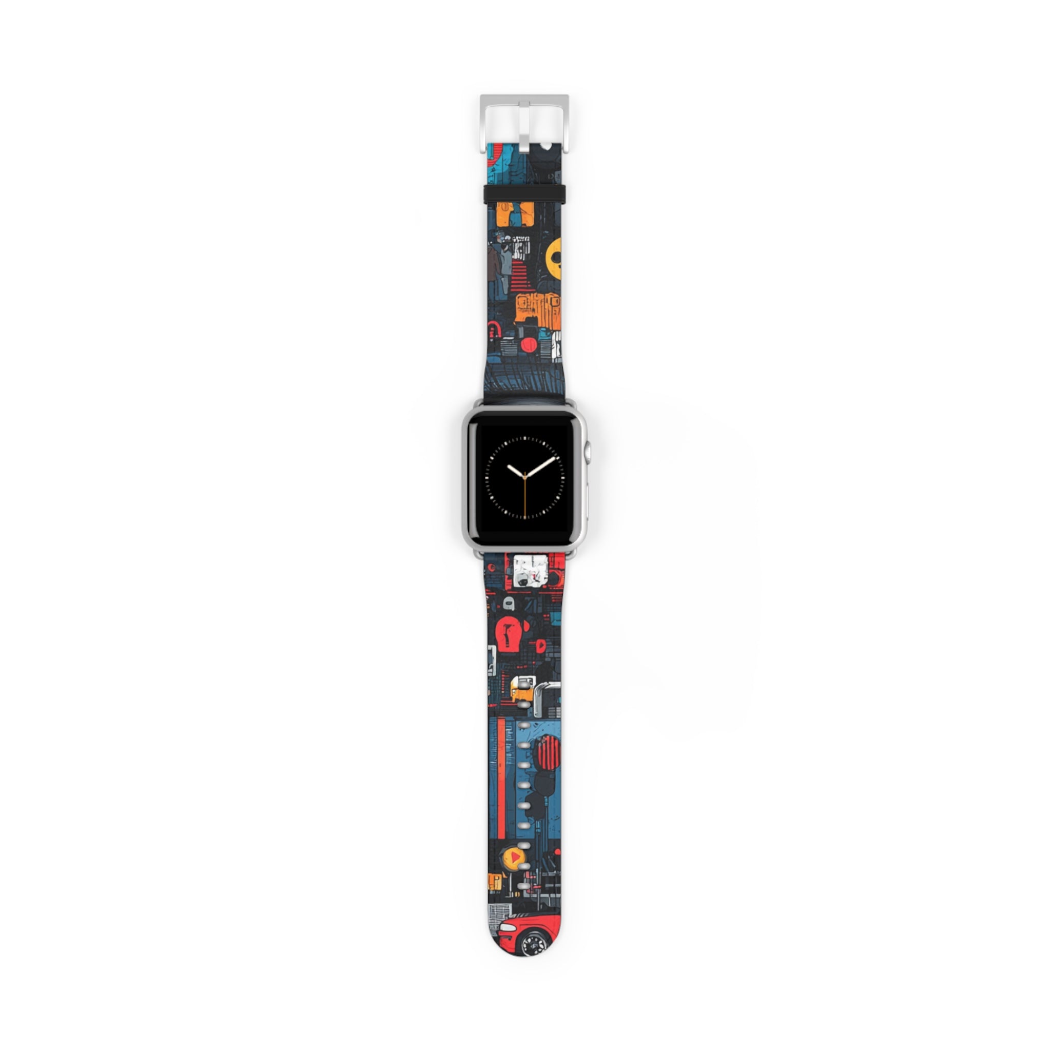 Blue Gaze Mosaic - Watch Band