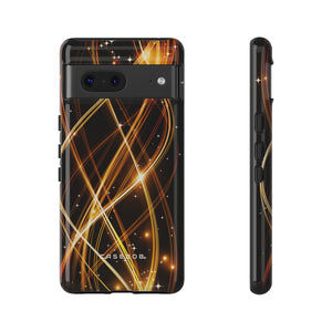 Golden Lines - Protective Phone Case