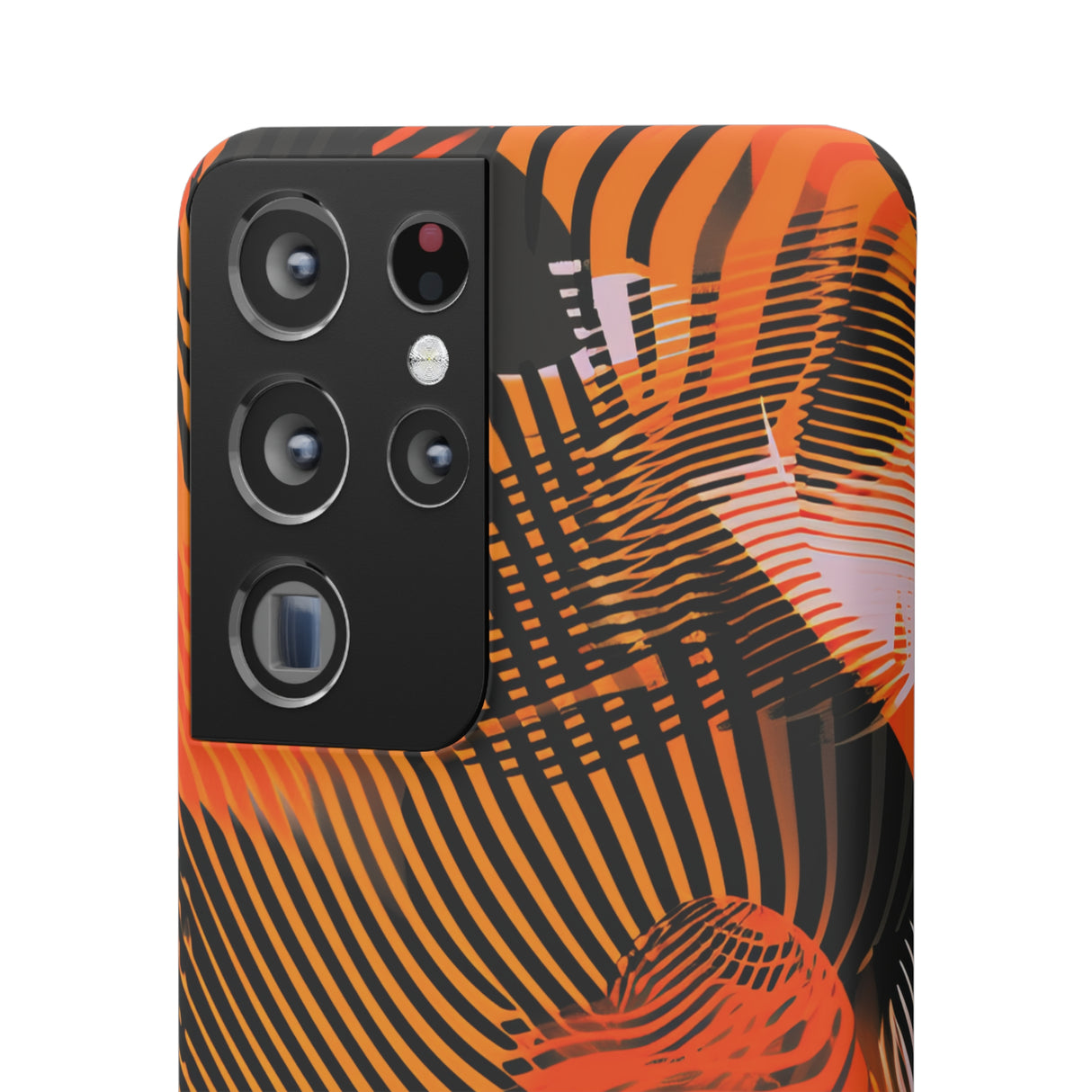 Pantone Tangerine Design | Handyhülle für Samsung (Slim Case)