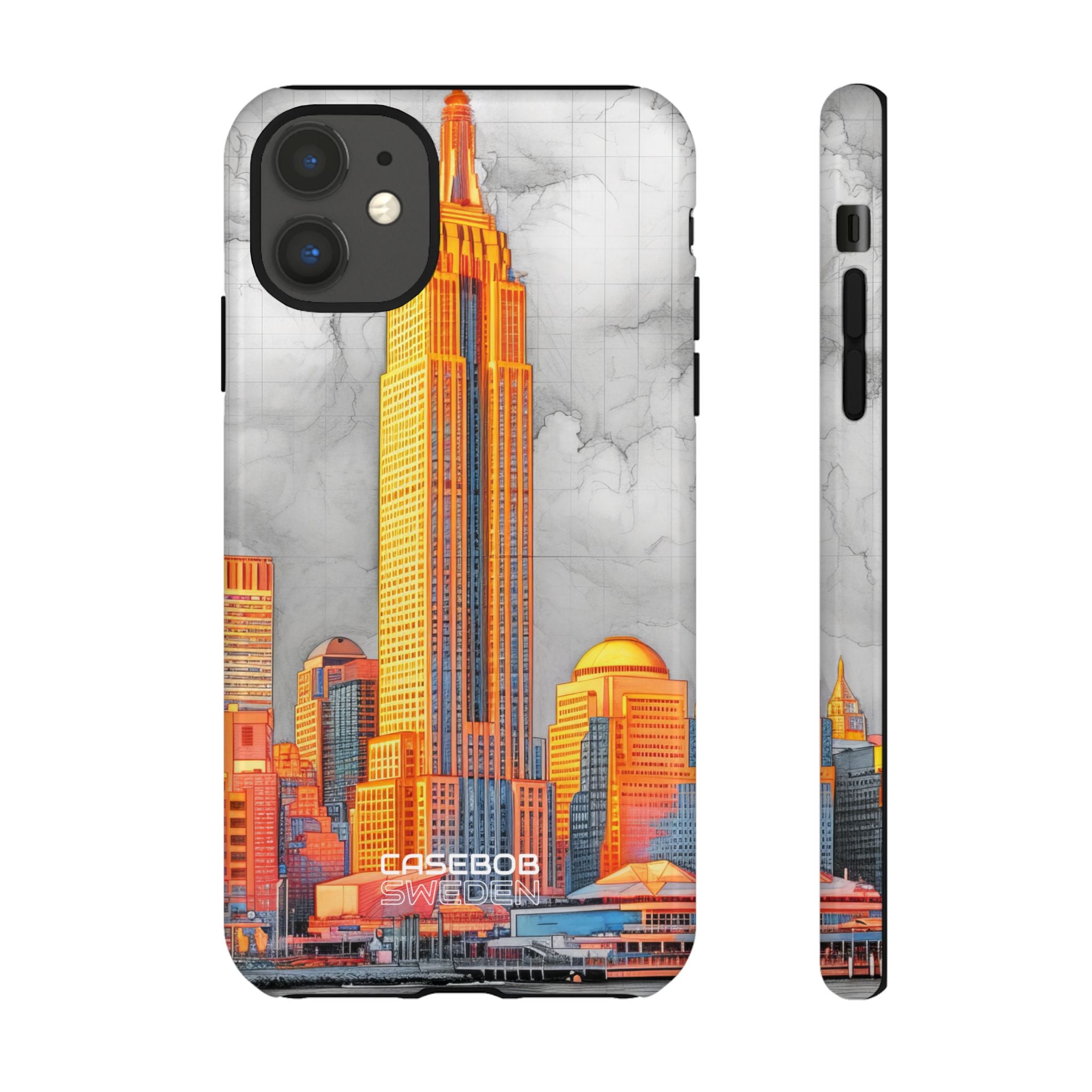 Vibrant City Skyline iPhone 11 - Tough