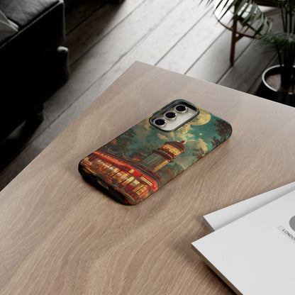 Vintage Moonlit Diner Fantasy Samsung S23 - Tough Phone Case