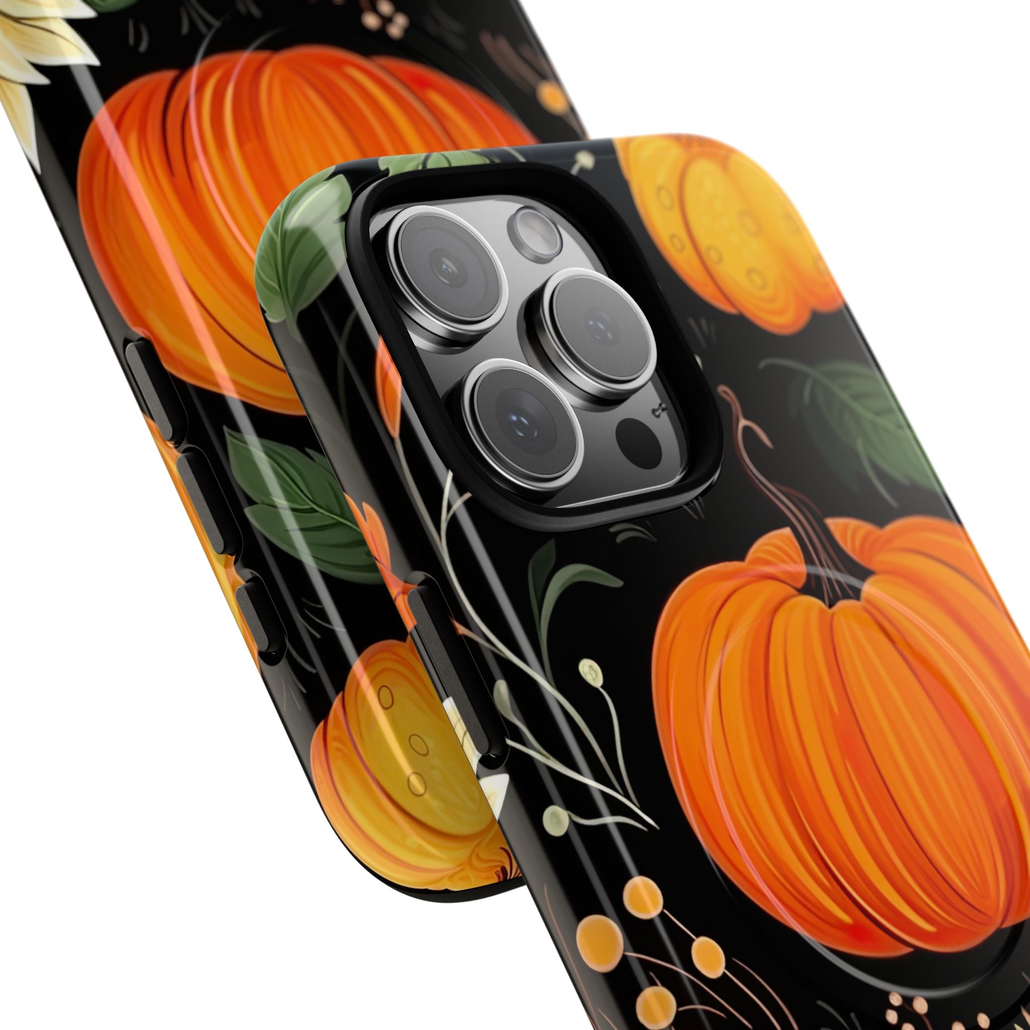 Pumpkin Glow iPhone 16 Pro Max Case - Tough+