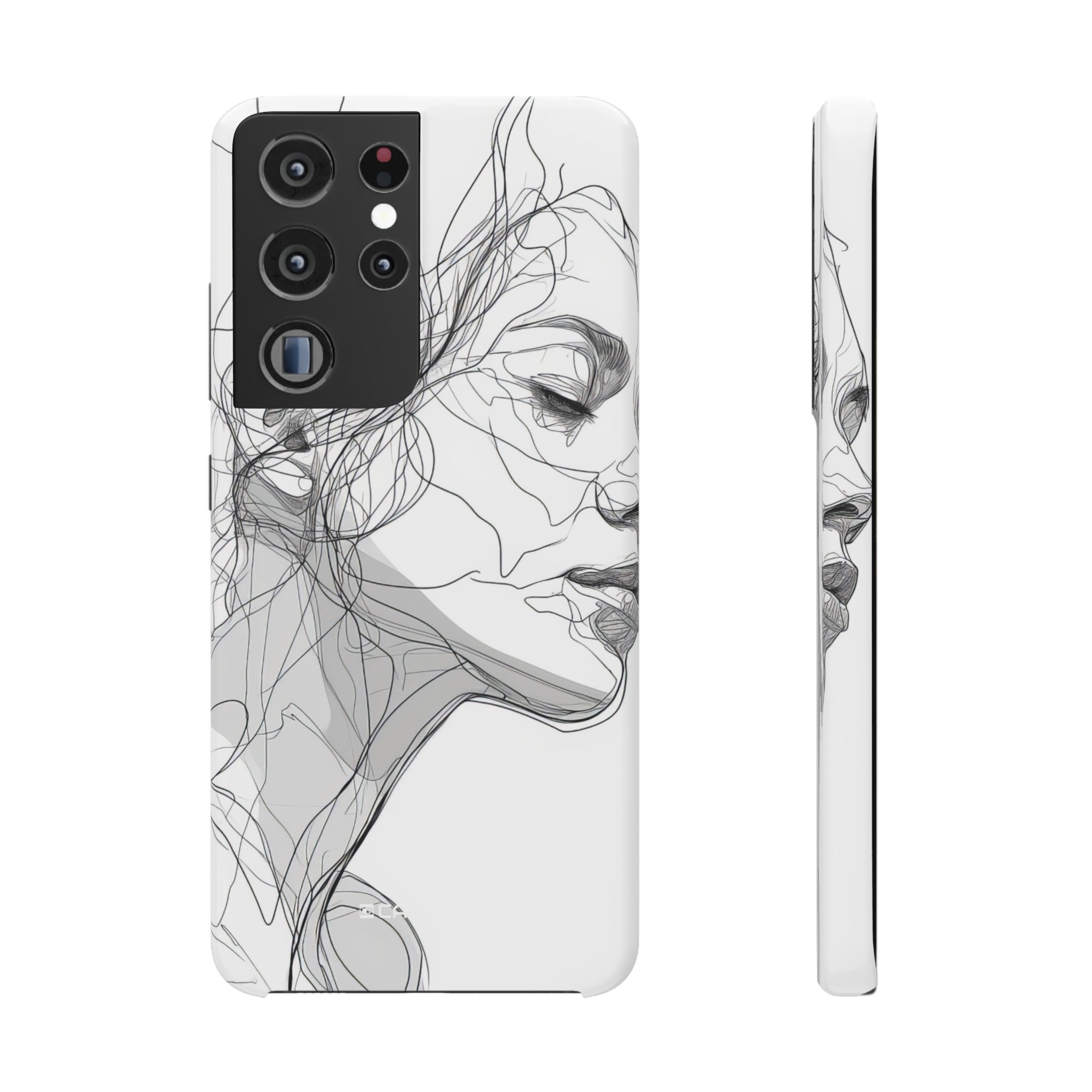 Ethereal Contours | Slim Phone Case for Samsung