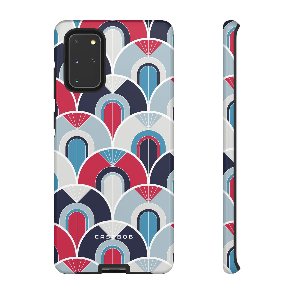 Blue Retro - Protective Phone Case