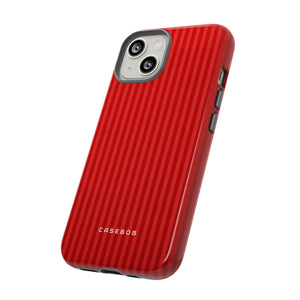 Red Stripes - Protective Phone Case