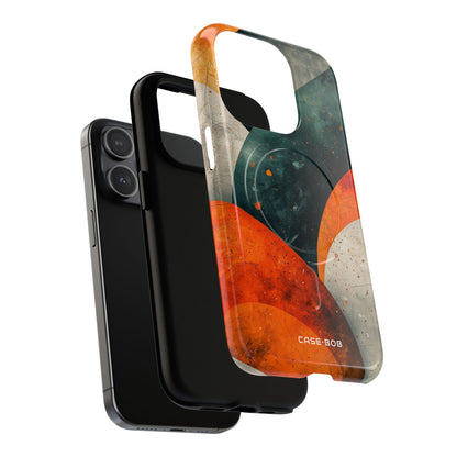 Crimson Wave iPhone 15 Pro Case - Tough+