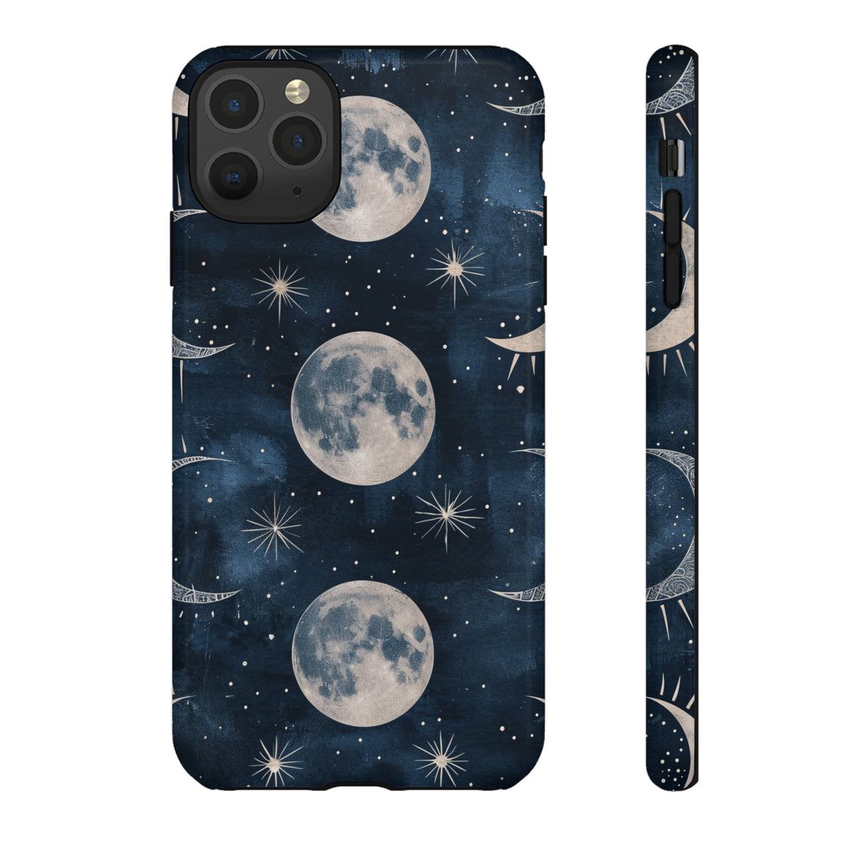 Lunar Phases Serenity - Protective Phone Case