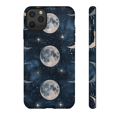 Lunar Phases Serenity - Protective Phone Case