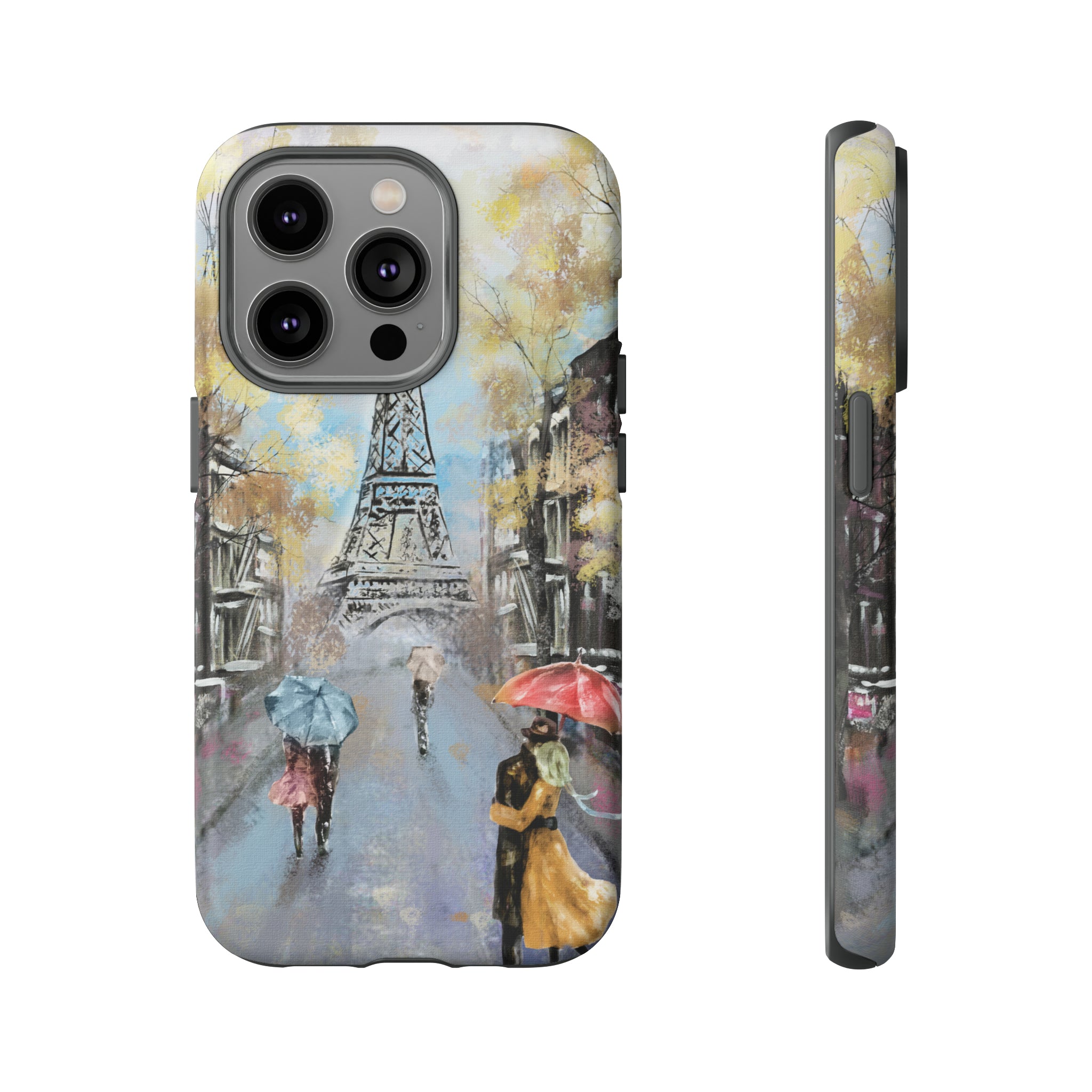 Oil Painting - Paris - Protective Phone Case