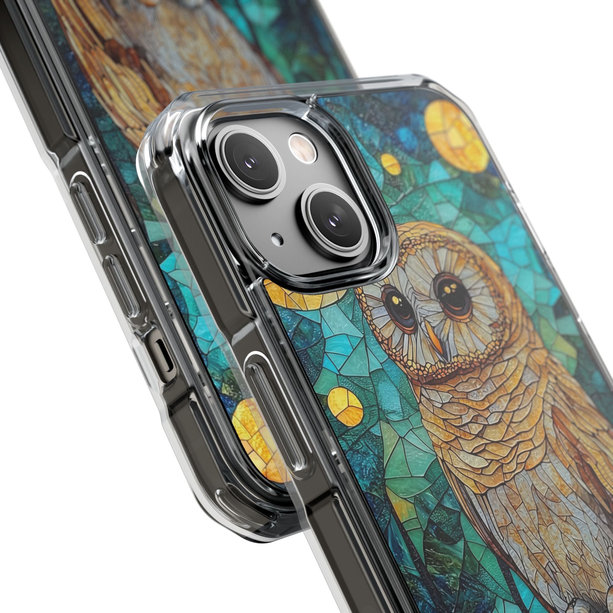 Celestial Owl Gaze iPhone Case - Impact