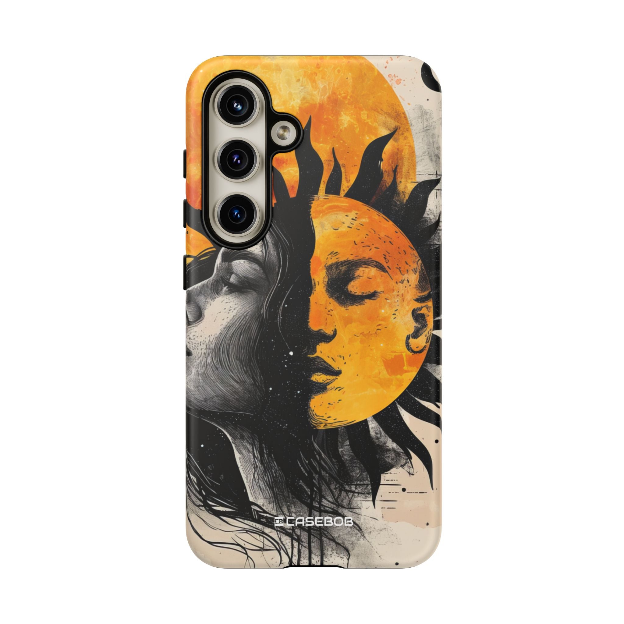 Sunlit Duality | Protective Phone Case for Samsung Galaxy