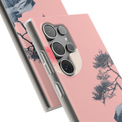 Crimson Moon Tree Samsung S24 Ultra Case - Soft