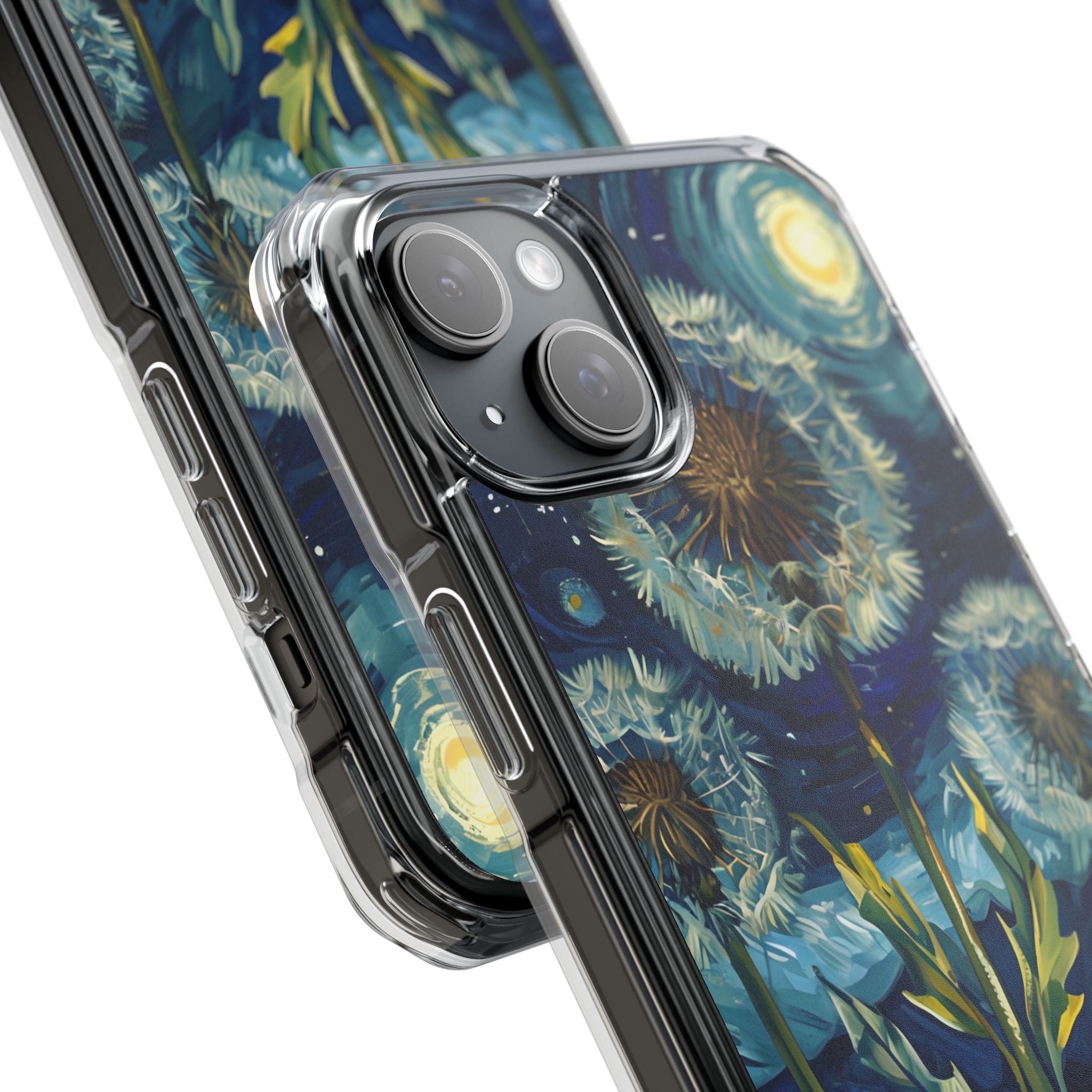 Dandelions Under Starlight iPhone Case - Impact