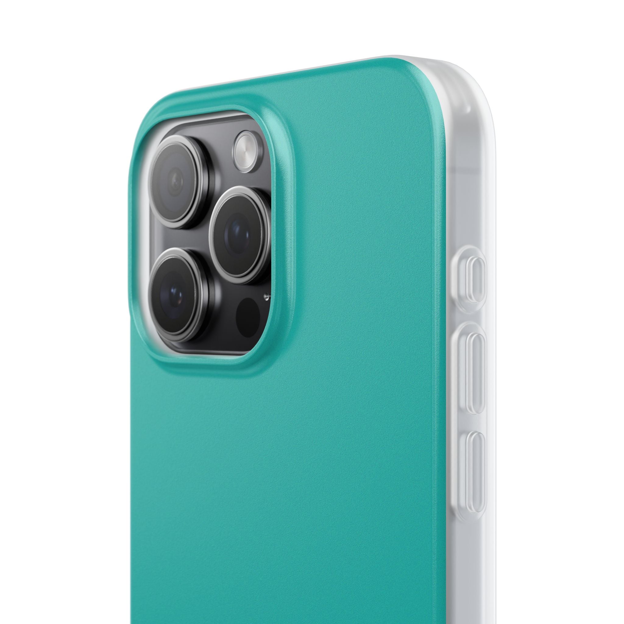 Light Sea Green iPhone 15 - Flexi Phone Case