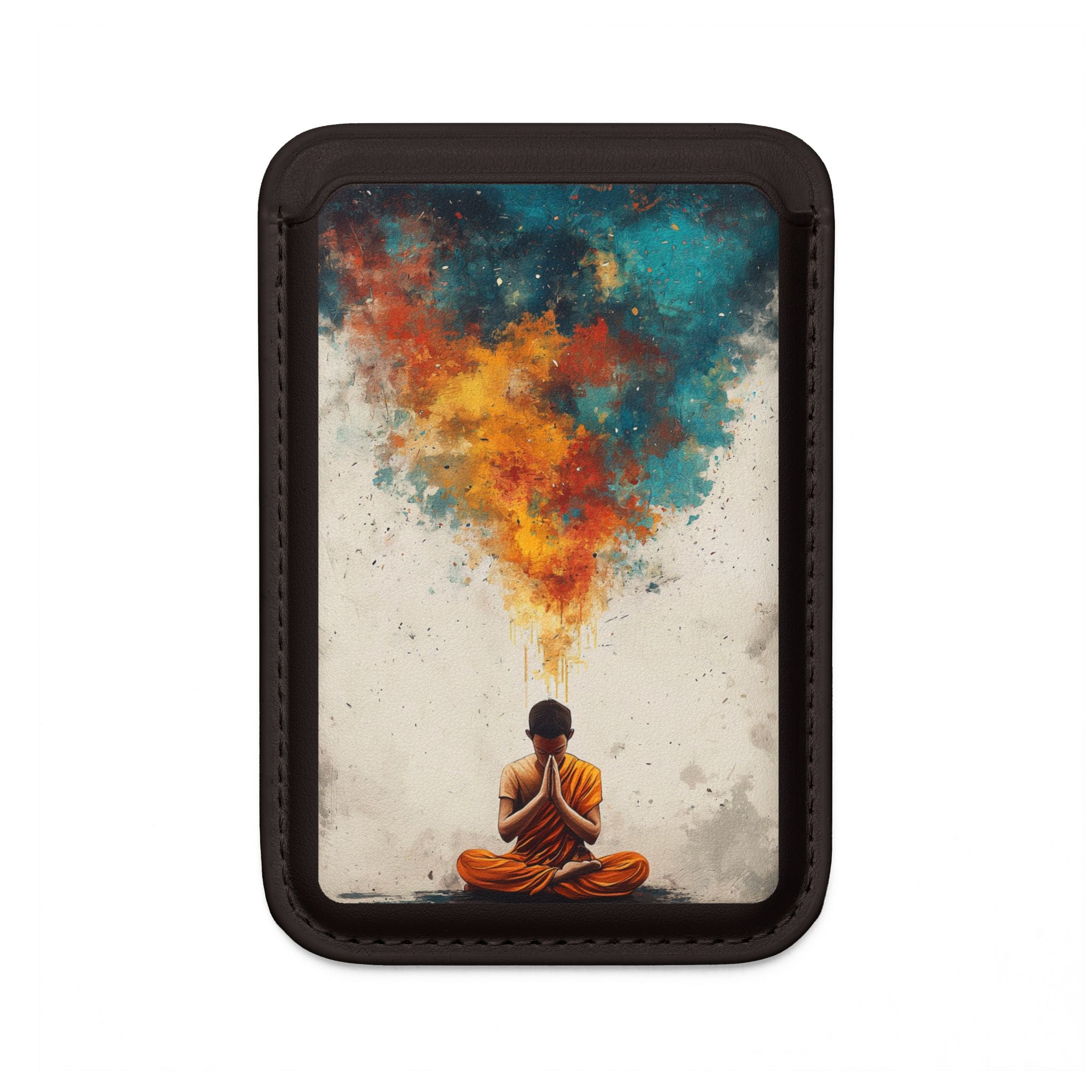 Meditative Ember Wallet – MagSafe Ready