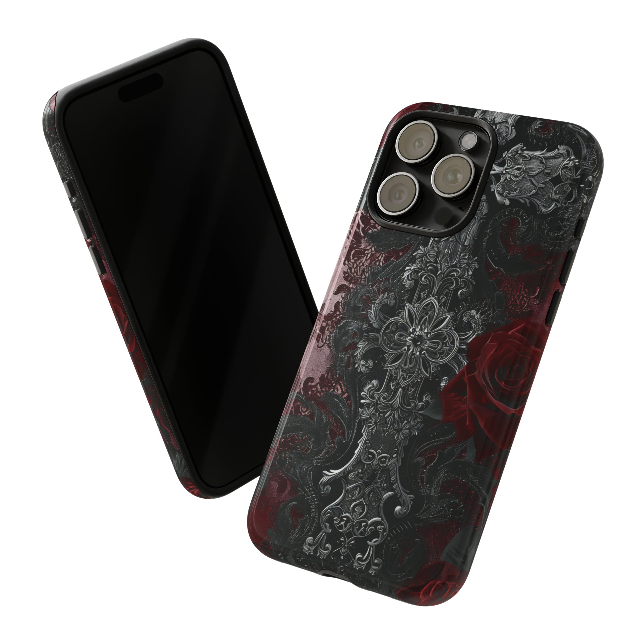 Lace and Velvet Gothic - Protective Phone Case