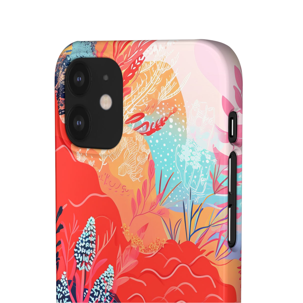 Living Coral Design | Handyhülle für iPhone (Slim Case)