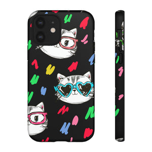 Cat Coloring - Protective Phone Case