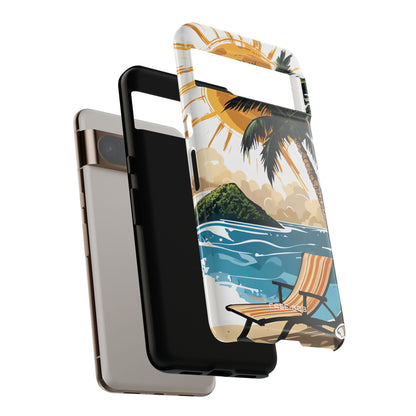 Sunny Palm Breeze Google Pixel 8 Pro Case - Tough