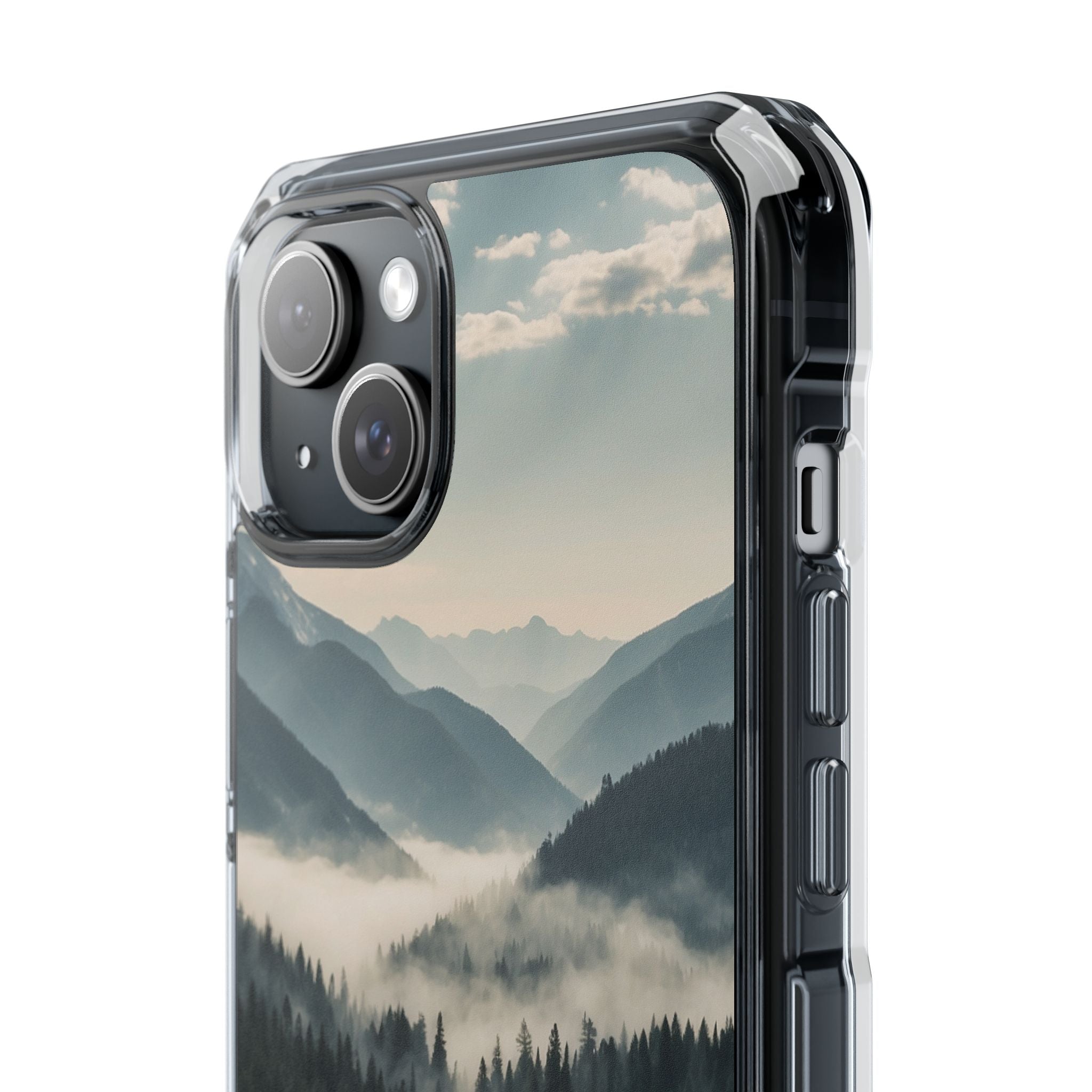 Misty Forest Embrace iPhone Case - Impact