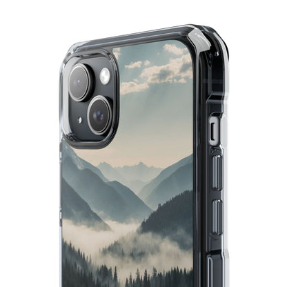 Misty Forest Embrace iPhone Case - Impact