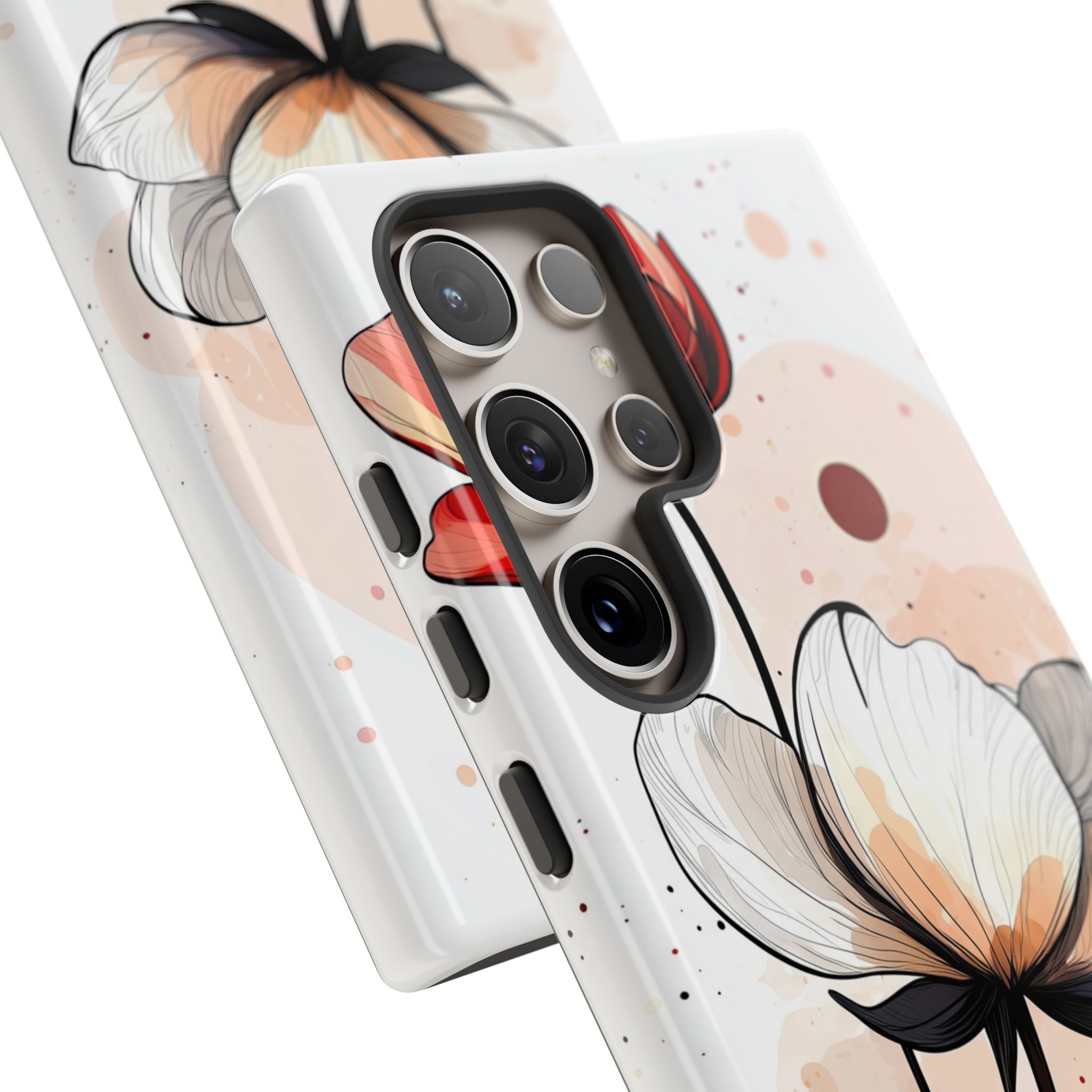 Vibrant Floral Elegance - Samsung Case