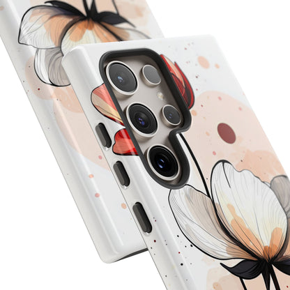 Vibrant Floral Elegance - Samsung Case