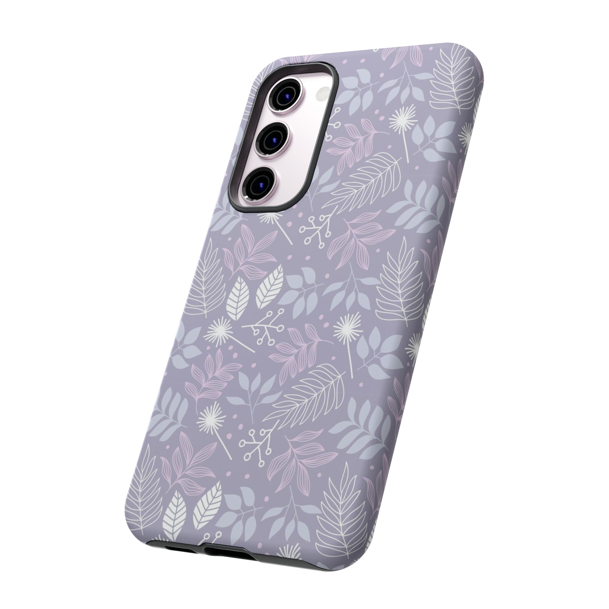 Purple Mona Leaf - Protective Phone Case