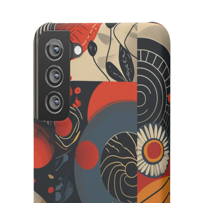 Retro Vibrance | Slim Phone Case for Samsung