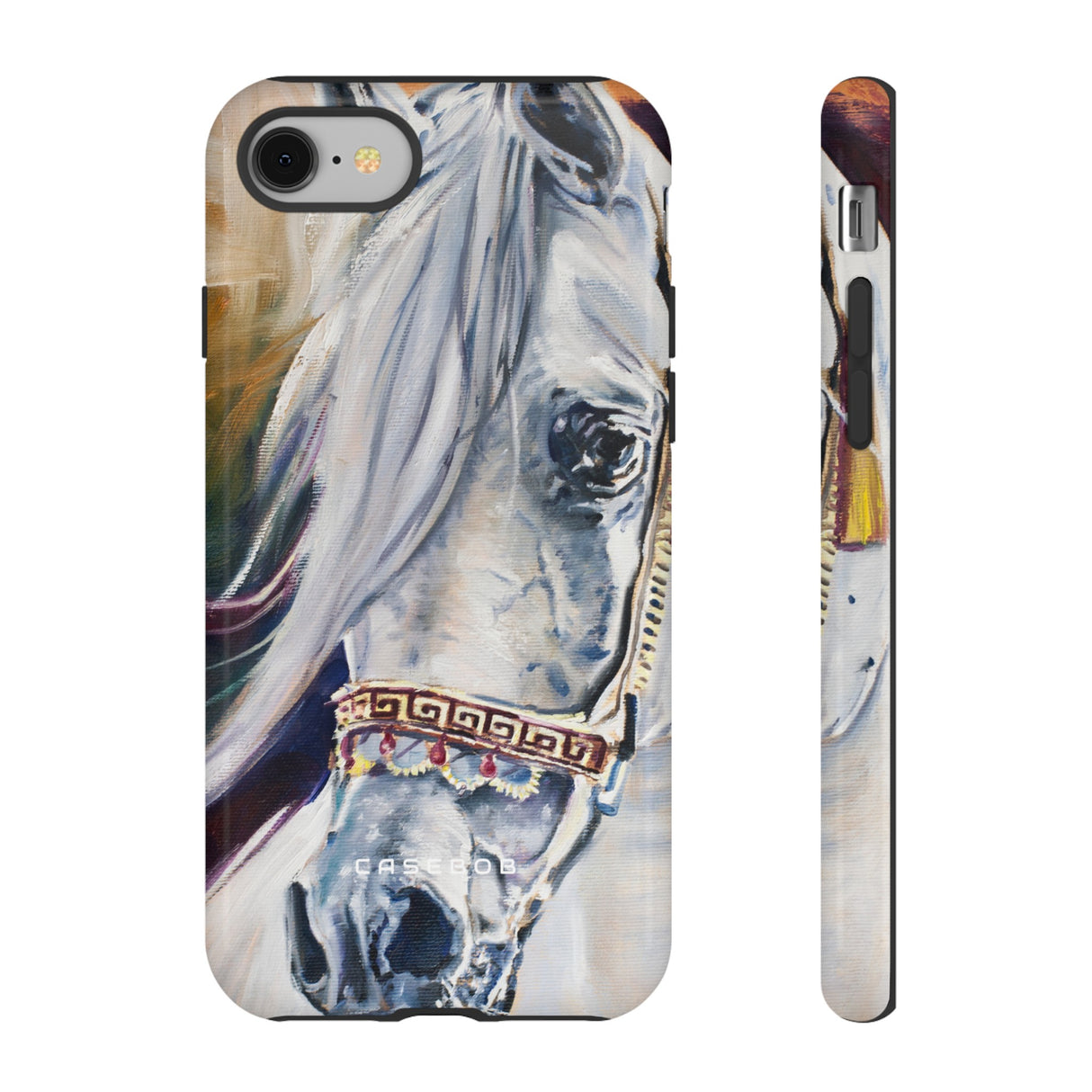 White Arabian - Protective Phone Case