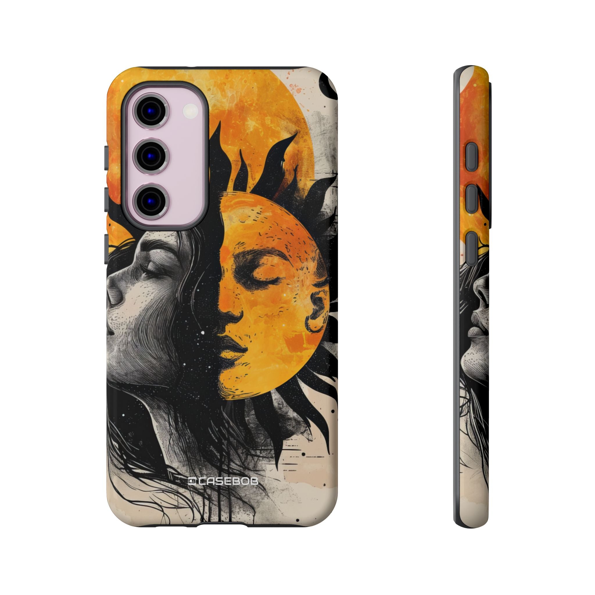 Sunlit Duality | Protective Phone Case for Samsung Galaxy