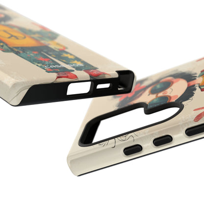 Peace Pigtails Samsung S24 Ultra Case - Tough