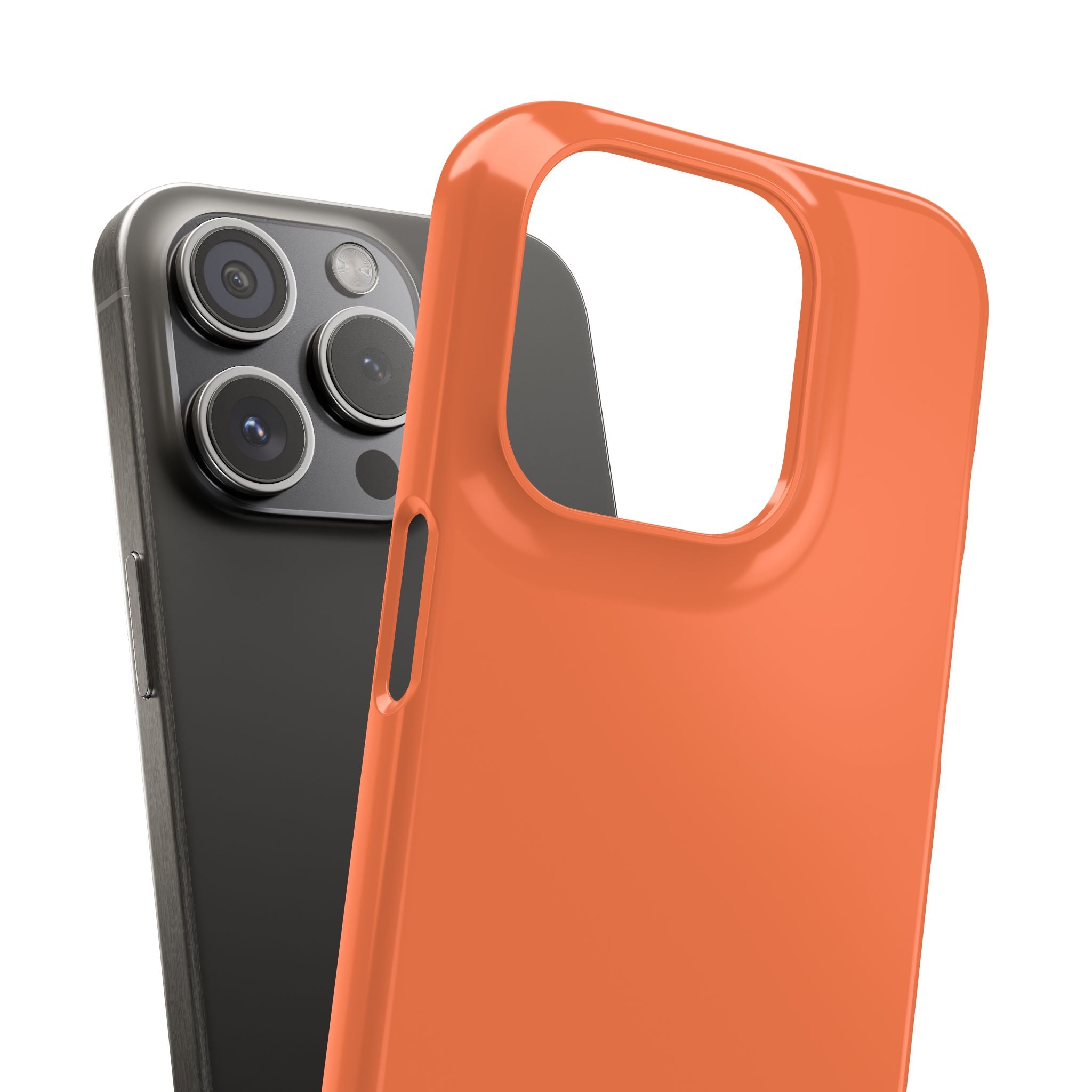 Coral iPhone 15 - Slim Phone Case