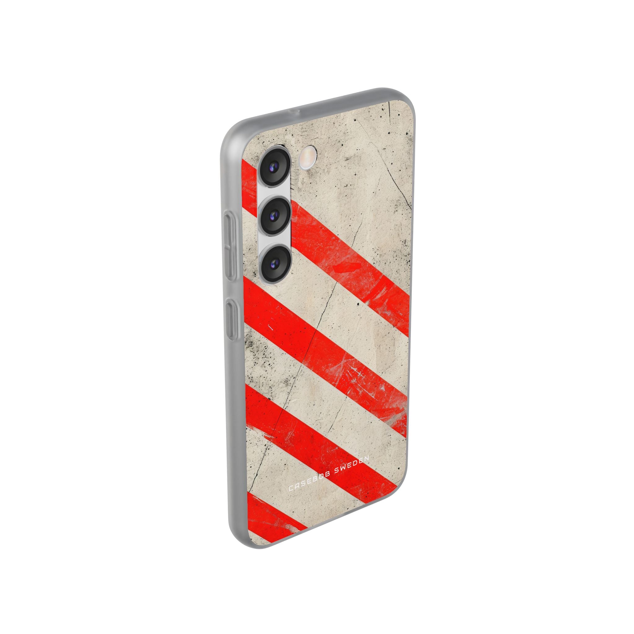 Striker Crimson Stripes Samsung S23 - Flexi Phone Case