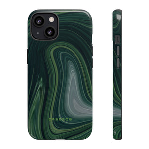 Green Marble - Protective Phone Case