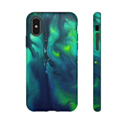 Northen Light Ink Art iPhone Case (Protective) iPhone X Matte Phone Case