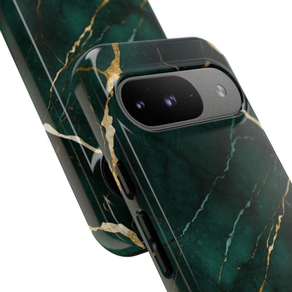 Emerald Veins Flow - Google Pixel Case